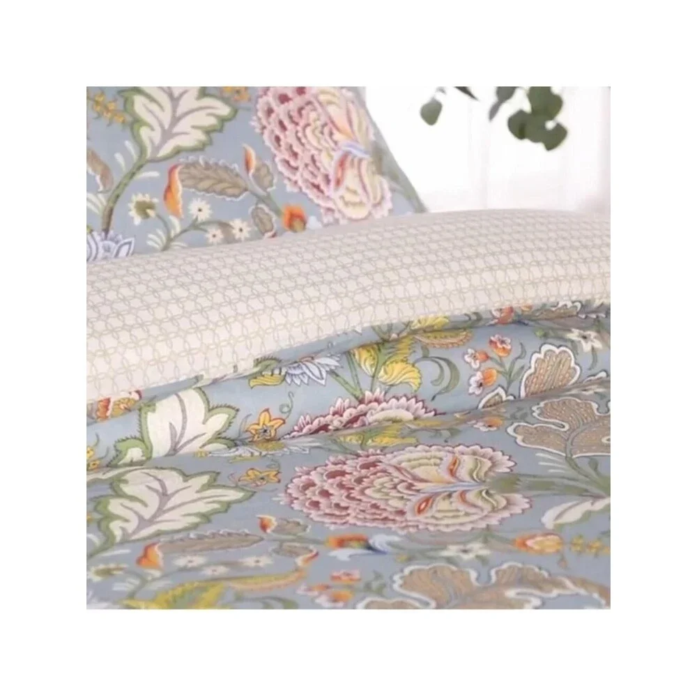 🆕 PB Style Floral Queen Duvet Cover 3 piece Set Cotton Bedding Soft Luxury NEW